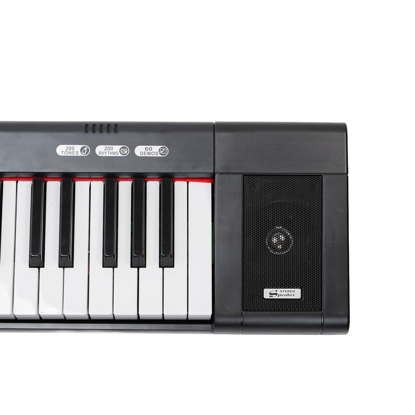 Novatone NT-100 61 Keys Musical Keyboard with 199 Tones, 199 Rhythms, 59 Demo Songs, Recording & LED Display