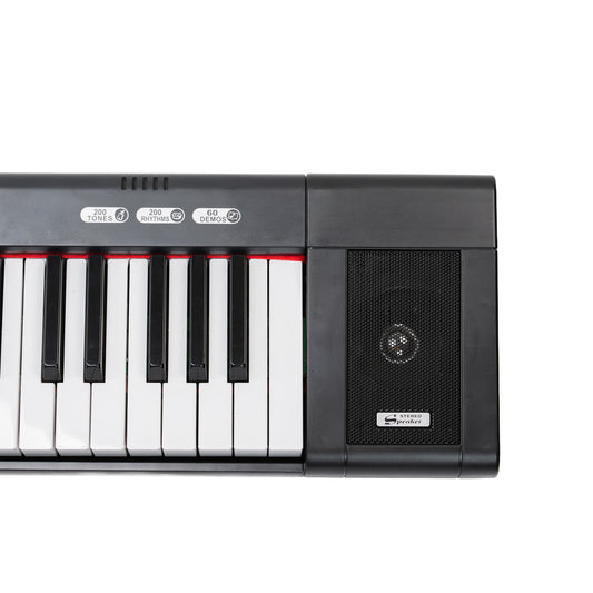 Novatone NT-100 61 Keys Musical Keyboard with 199 Tones, 199 Rhythms, 59 Demo Songs, Recording & LED Display