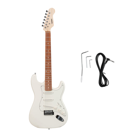 Torrins Spark Series Electric Guitar STA with Rosewood Fingerboard, 22 Frets, Basswood Body & Single Coil Pickups | For Beginners & Intermediate Players