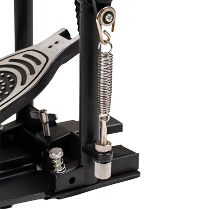 Single Bass Drum Pedal | Smooth Chain Drive, Adjustable Beater & Spring Tension | Heavy-Duty Metal Construction, Non-Slip Base | Fits Acoustic & Electronic Drum Kits