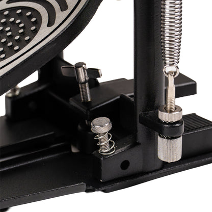 Single Bass Drum Pedal | Smooth Chain Drive, Adjustable Beater & Spring Tension | Heavy-Duty Metal Construction, Non-Slip Base | Fits Acoustic & Electronic Drum Kits