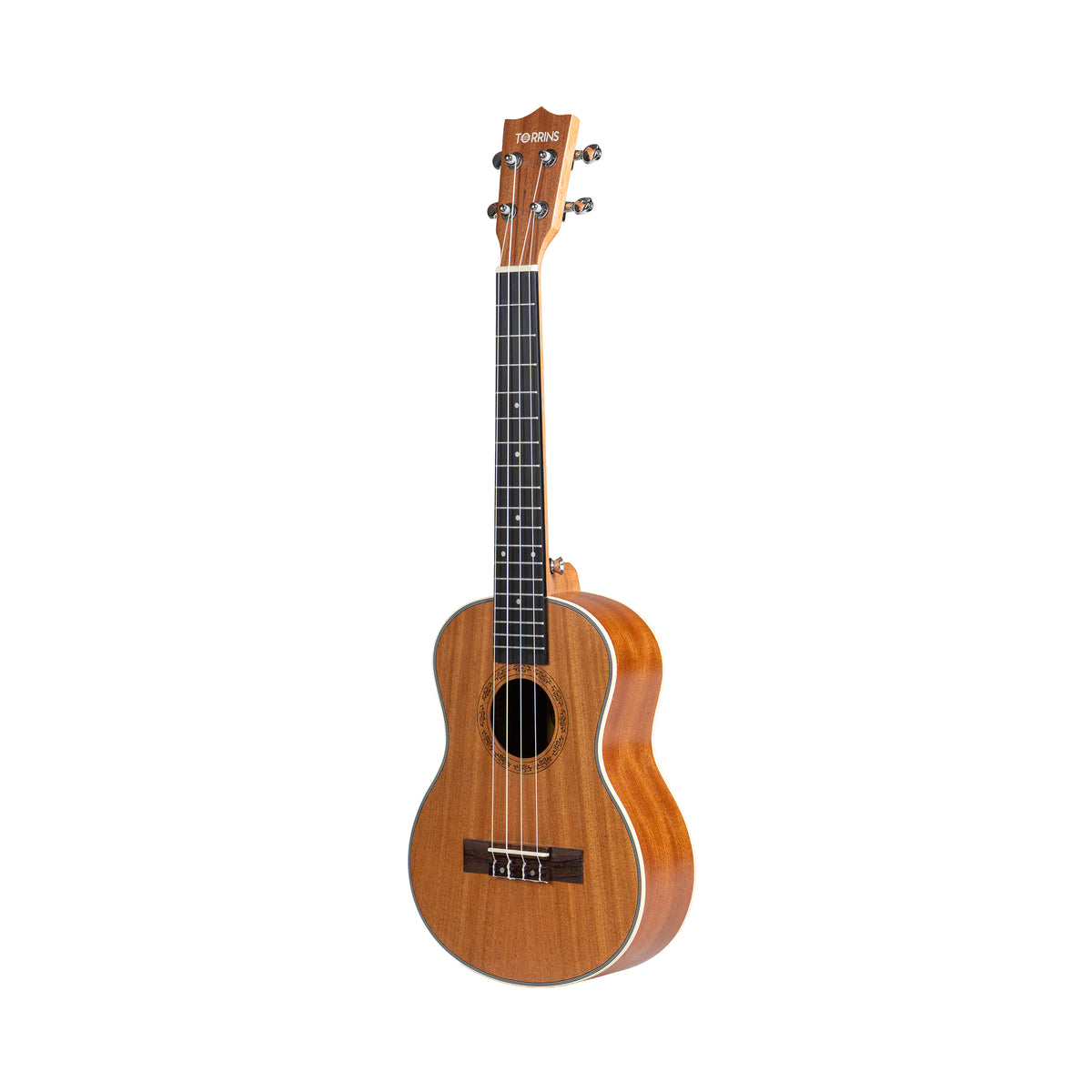 Torrins Progressa Series Mahogany Ukulele, 24 Inch, Brown Matte Finish