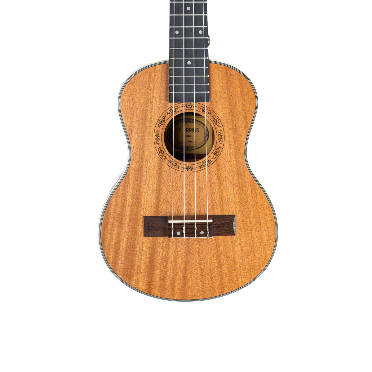 Torrins Progressa Series Mahogany Ukulele, 24 Inch, Brown Matte Finish