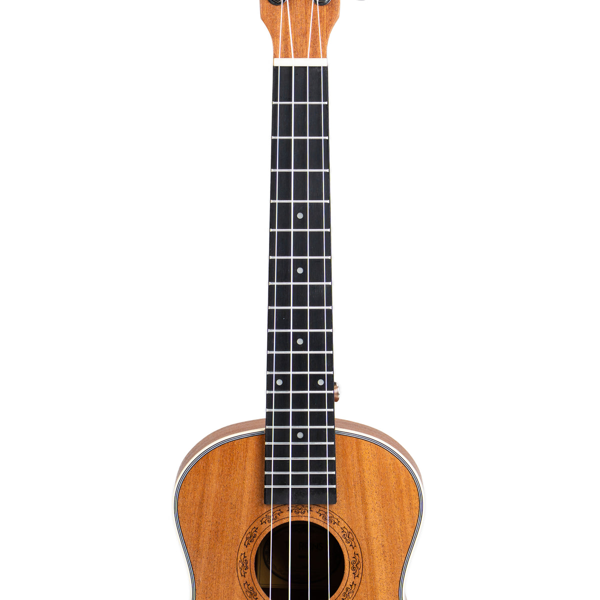 Torrins Progressa Series Mahogany Ukulele, 24 Inch, Brown Matte Finish