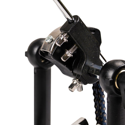 Single Bass Drum Pedal | Smooth Chain Drive, Adjustable Beater & Spring Tension | Heavy-Duty Metal Construction, Non-Slip Base | Fits Acoustic & Electronic Drum Kits