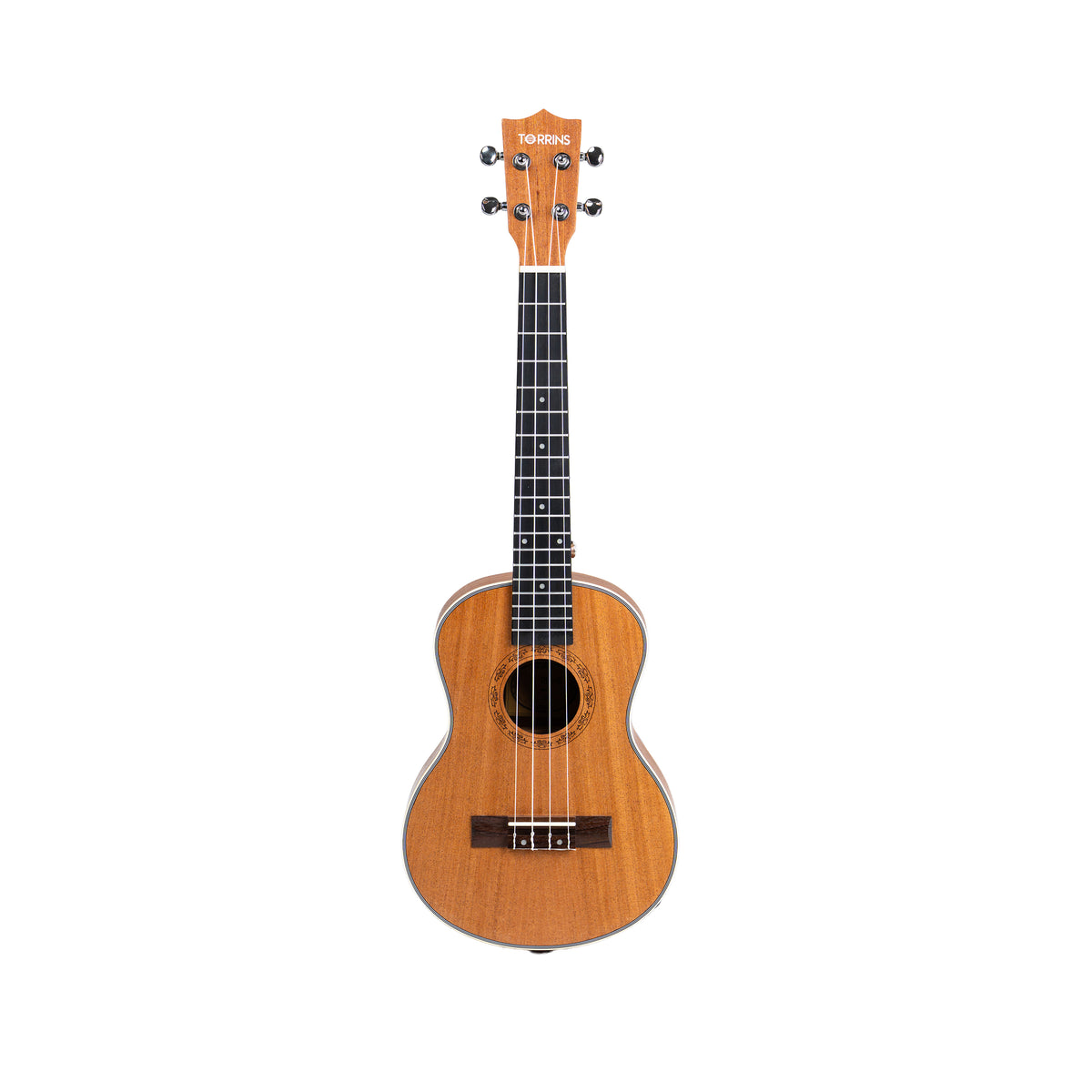 Torrins Progressa Series Mahogany Ukulele, 24 Inch, Brown Matte Finish