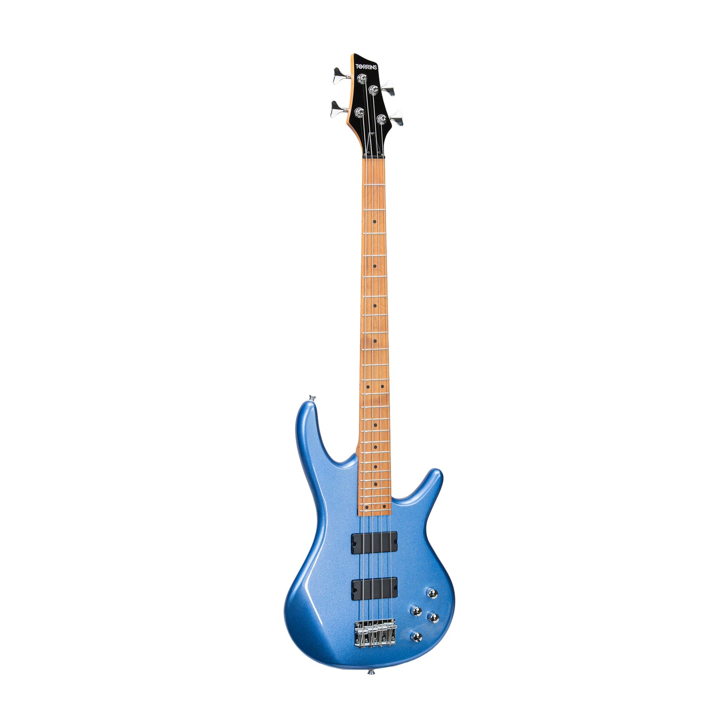 Torrins Progressa Series Bass Guitar with H-H Pickup | Available in Black, Sunburst, Blue and Red Color
