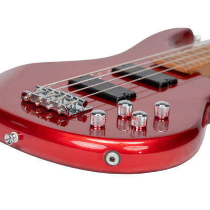 Torrins Progressa Series Bass Guitar with H-H Pickup | Available in Black, Sunburst, Blue and Red Color