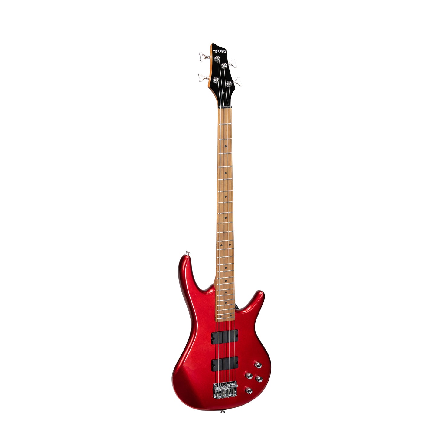 Torrins Progressa Series Bass Guitar with H-H Pickup | Available in Black, Sunburst, Blue and Red Color
