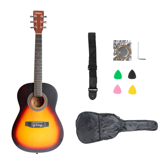Torrins Beginner Series Acoustic Guitar: C36 (Sunburst)