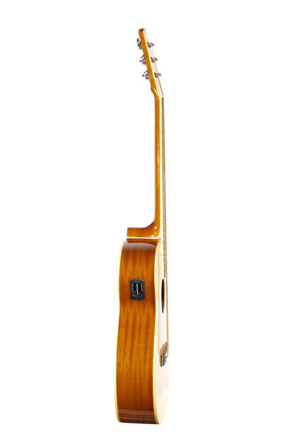 Torrins Semi-Acoustic Guitar - 30C/31C, 6-String Mahogany Guitar with Scientific Wood Fretboard
