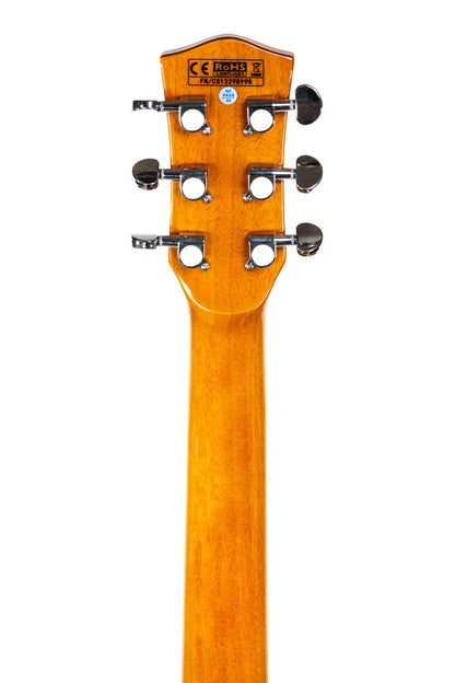 Torrins Semi-Acoustic Guitar - 30C/31C, 6-String Mahogany Guitar with Scientific Wood Fretboard