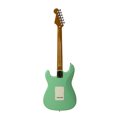 Torrins Electric Guitar, Linden Wood, 6-String, for Musicians | Available in Surf Green and Sunburst Color
