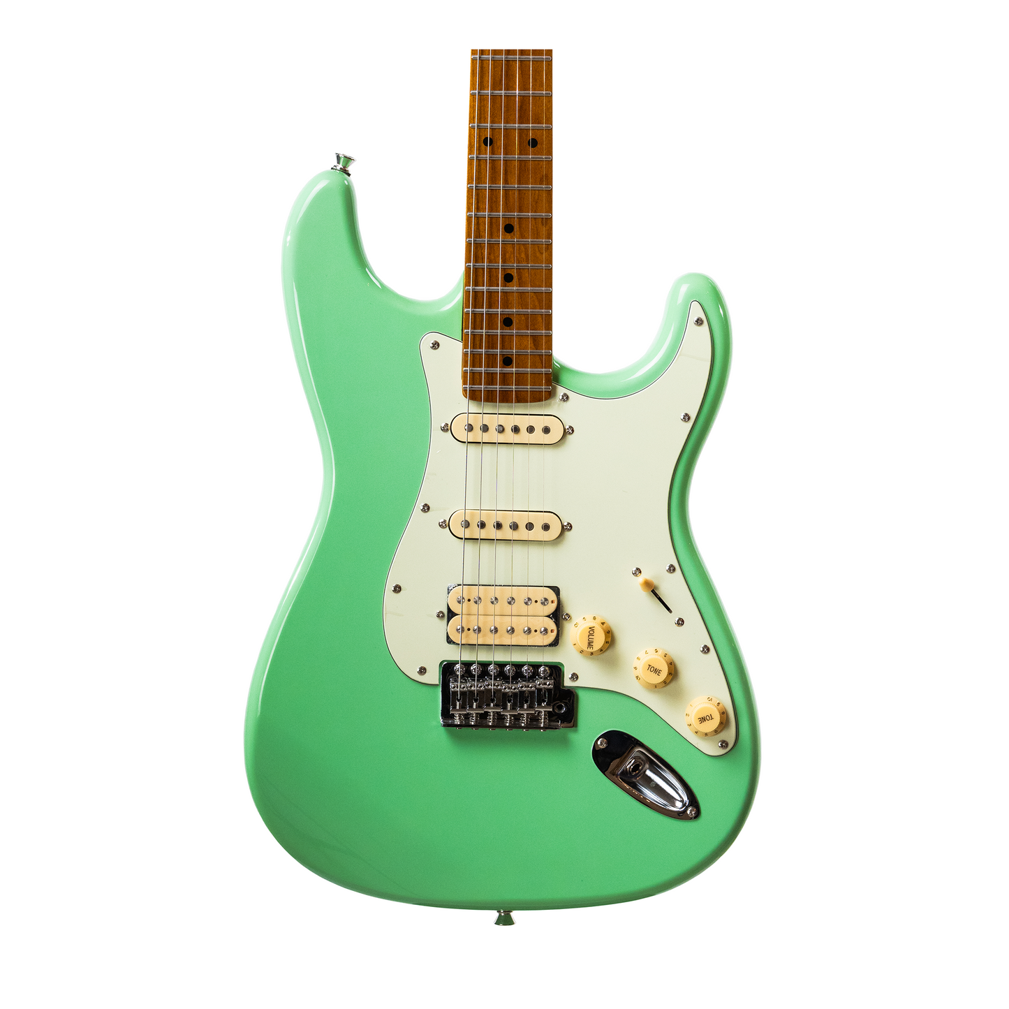 Torrins Electric Guitar, Linden Wood, 6-String, for Musicians | Available in Surf Green and Sunburst Color