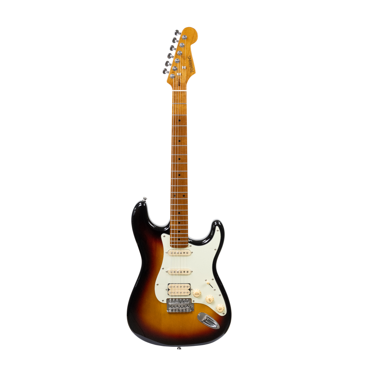 Torrins Electric Guitar EG, Linden Wood, 6-String, for Musicians | Available in Surf Green and Sunburst Color