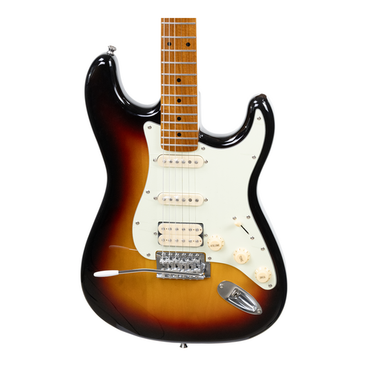 Torrins Electric Guitar EG, Linden Wood, 6-String, for Musicians | Available in Surf Green and Sunburst Color