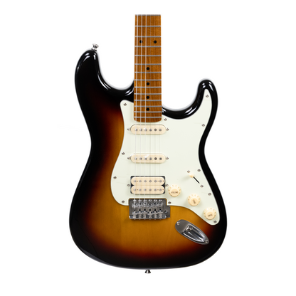 Torrins Electric Guitar, Linden Wood, 6-String, for Musicians | Available in Surf Green and Sunburst Color