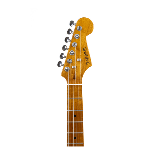 Torrins Electric Guitar EG, Linden Wood, 6-String, for Musicians | Available in Surf Green and Sunburst Color