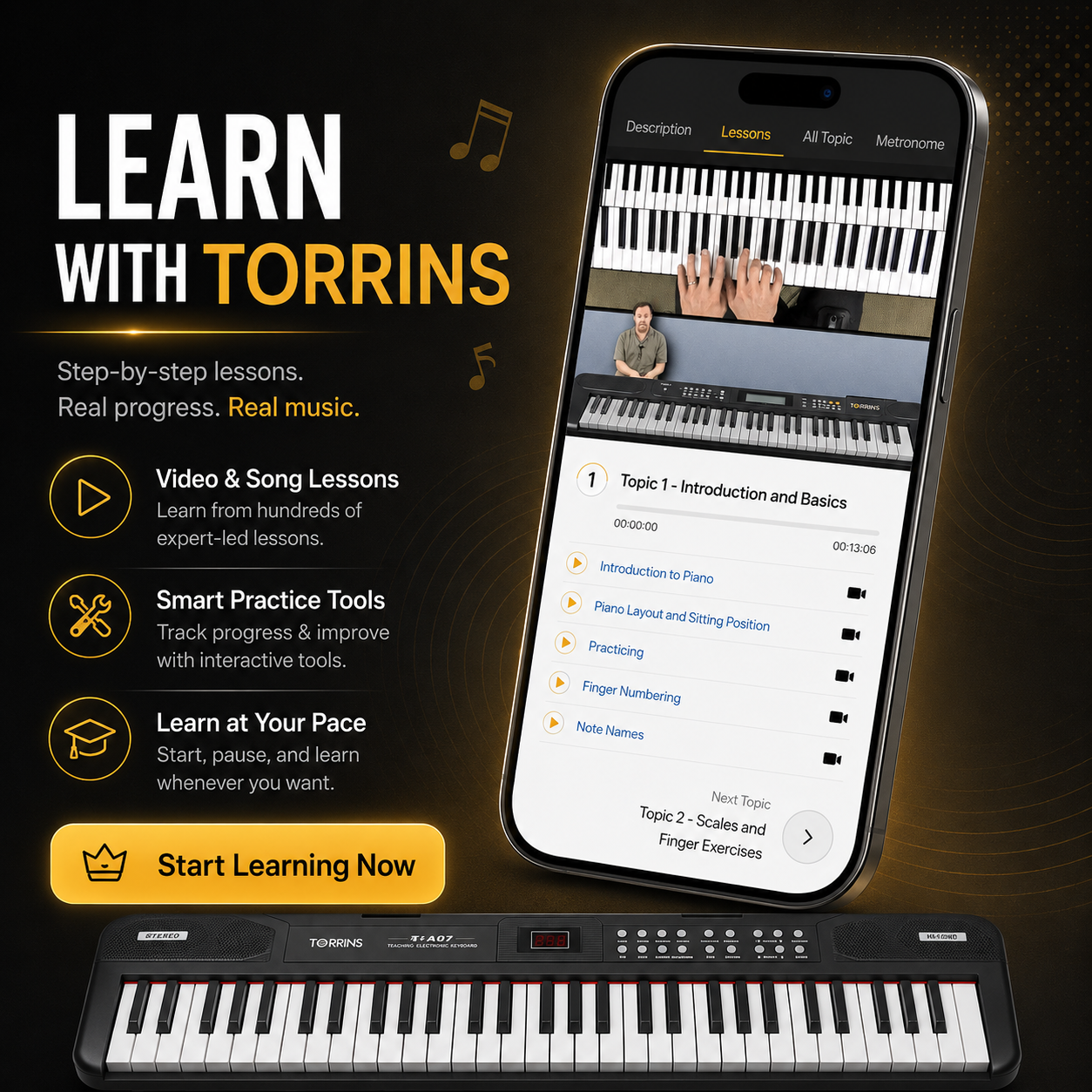 Torrins Music Learning Pass
