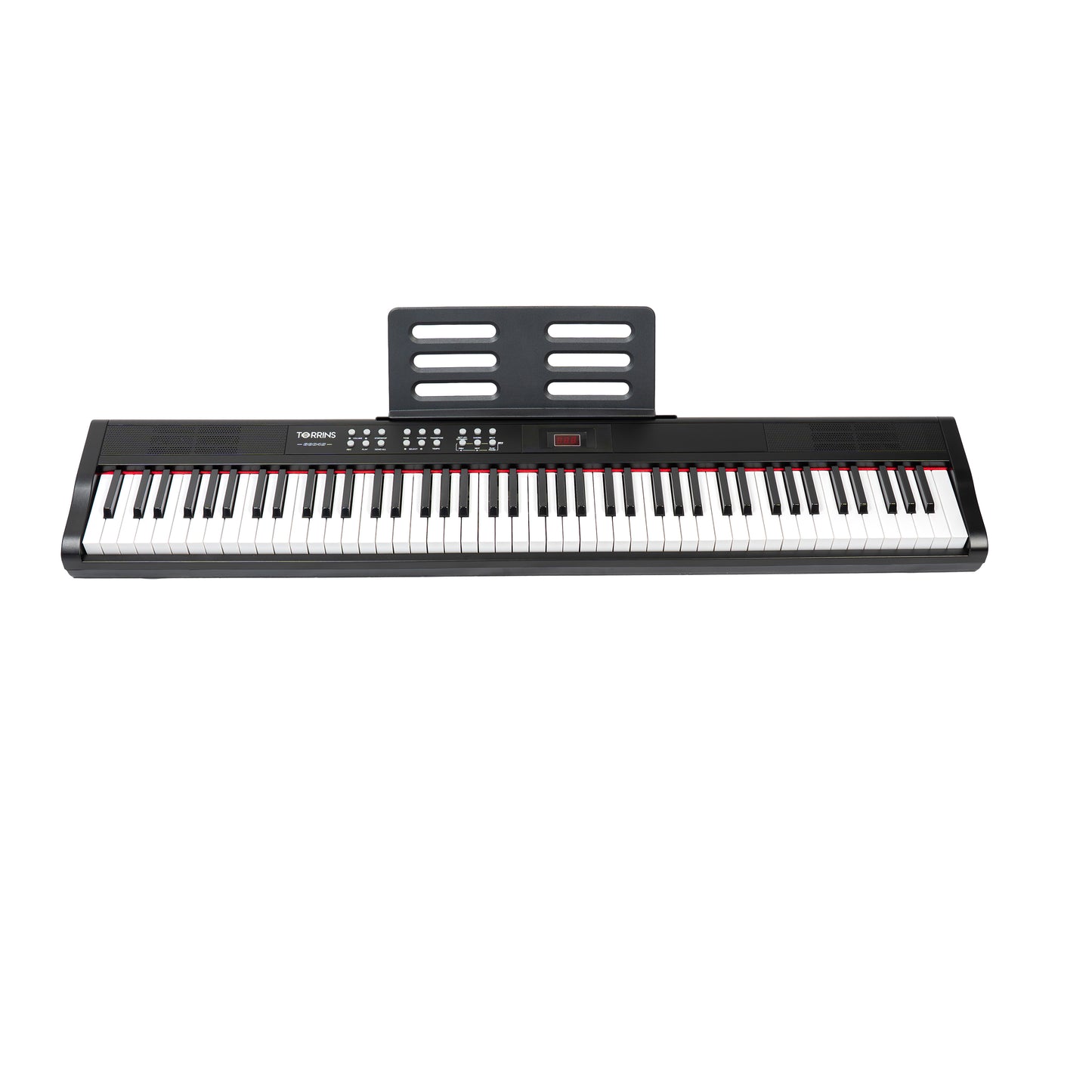 Torrins 88 Keys Multi-Function Digital Piano Keyboard| 88045 | 900 Tones, 700 Rhythm, 110 Demo Songs, Bluetooth, USB, MIDI | Ideal for Beginners & Hobby Players