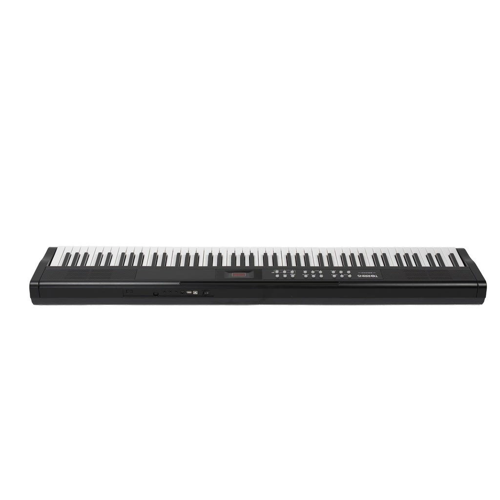Torrins 88 Keys Multi-Function Digital Piano Keyboard| 88045 | 900 Tones, 700 Rhythm, 110 Demo Songs, Bluetooth, USB, MIDI | Ideal for Beginners & Hobby Players