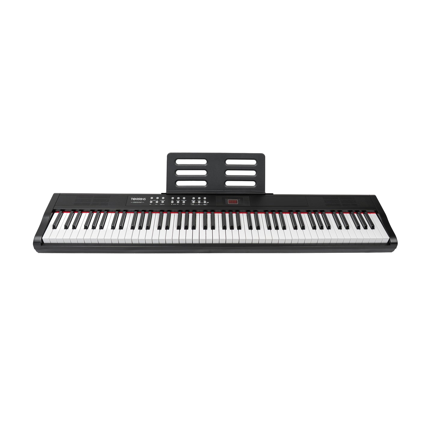 Torrins 88 Keys Multi-Function Digital Piano Keyboard| 88045 | 900 Tones, 700 Rhythm, 110 Demo Songs, Bluetooth, USB, MIDI | Ideal for Beginners & Hobby Players