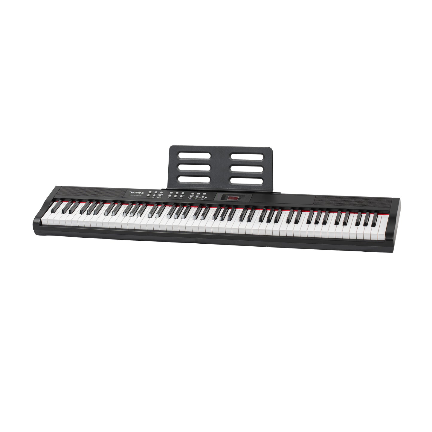 Torrins 88 Keys Multi-Function Digital Piano Keyboard| 88045 | 900 Tones, 700 Rhythm, 110 Demo Songs, Bluetooth, USB, MIDI | Ideal for Beginners & Hobby Players