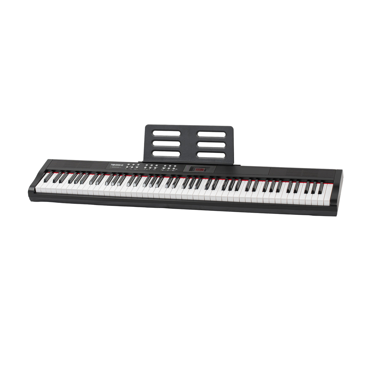 Torrins 88 Keys Multi-Function Digital Piano Keyboard| 88045 | 900 Tones, 700 Rhythm, 110 Demo Songs, Bluetooth, USB, MIDI | Ideal for Beginners & Hobby Players