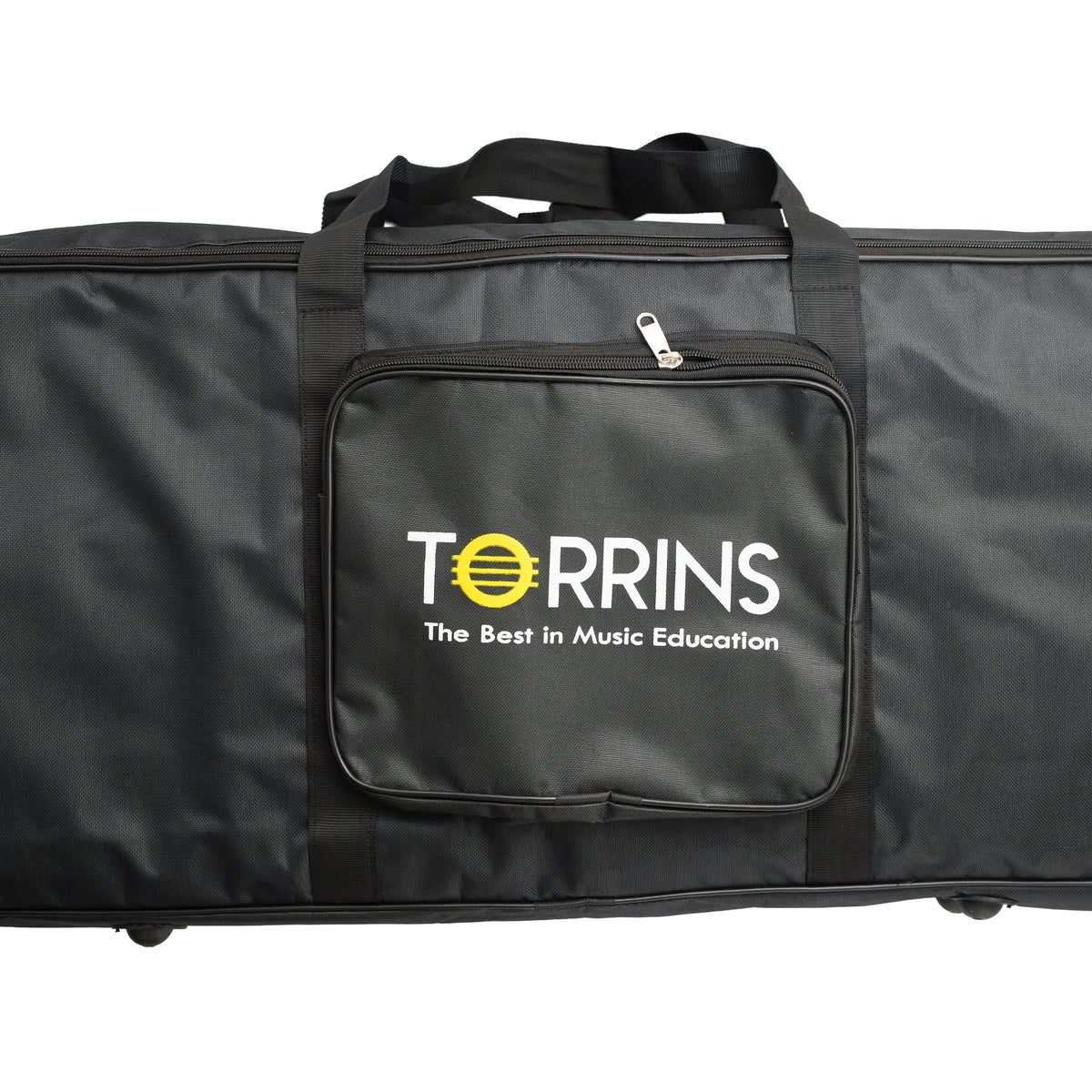 Torrins 61-Key Keyboard Gig Bag – Water-resistant Keyboard Carry Case with Backpack Straps & Accessory Pocket