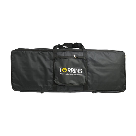Torrins 61-Key Keyboard Gig Bag – Water-resistant Keyboard Carry Case with Backpack Straps & Accessory Pocket