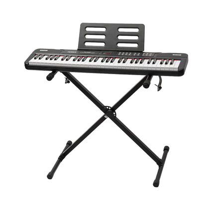 Torrins 61 Keys Keyboard for Beginners with Mic | MQ61A07