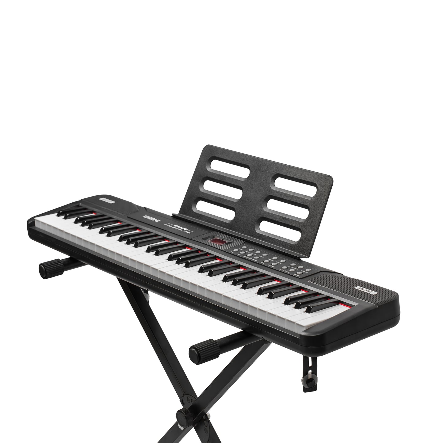 Torrins 61 Keys Keyboard for Beginners with Mic | MQ61A07