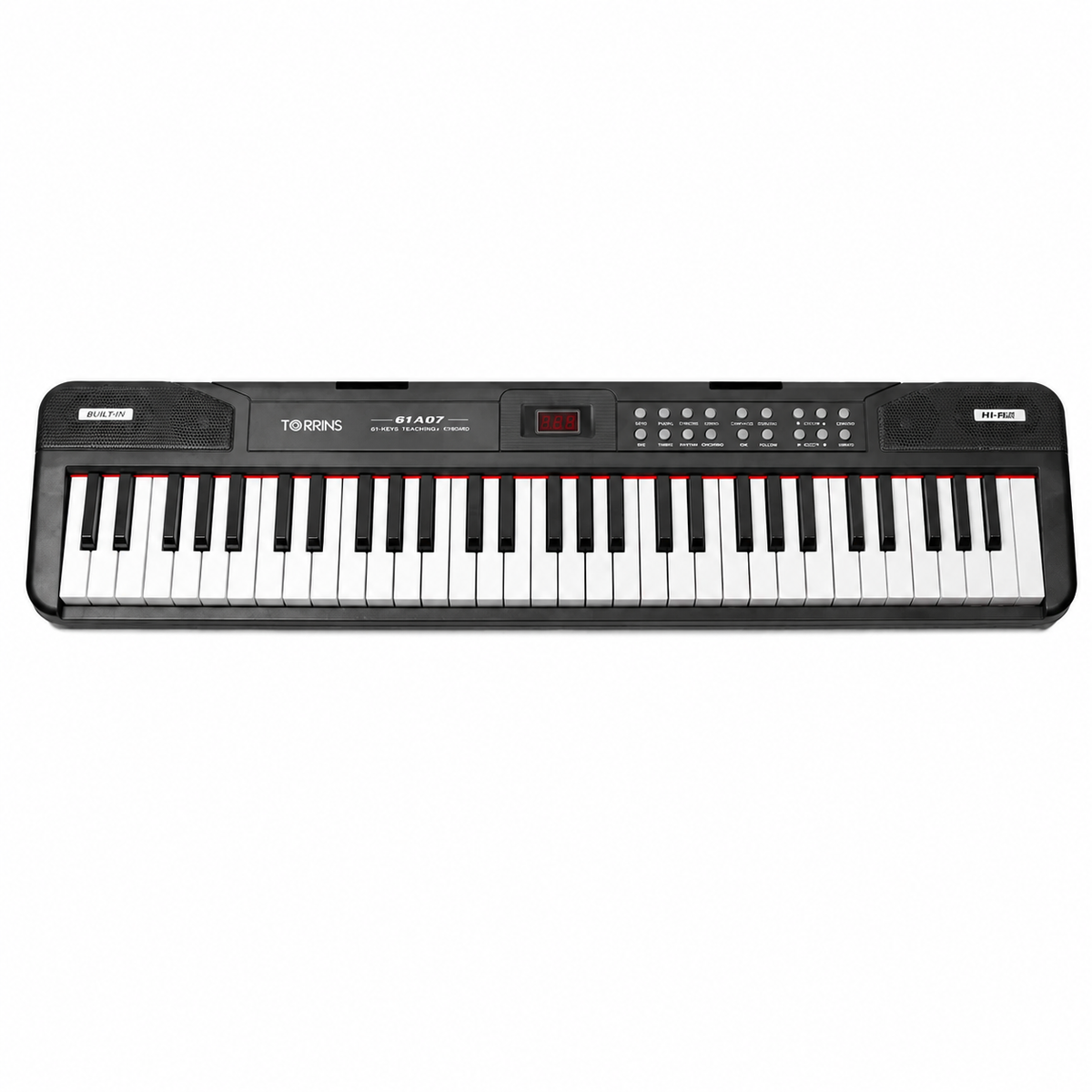 Torrins 61 Keys Keyboard for Beginners with Mic | MQ61A07
