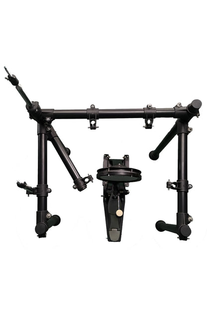 Torrins Silent Practice Drum Kit - 4 Mute Pads | Muted Hi-Hat and Cymbal | Kickpad and Pedal