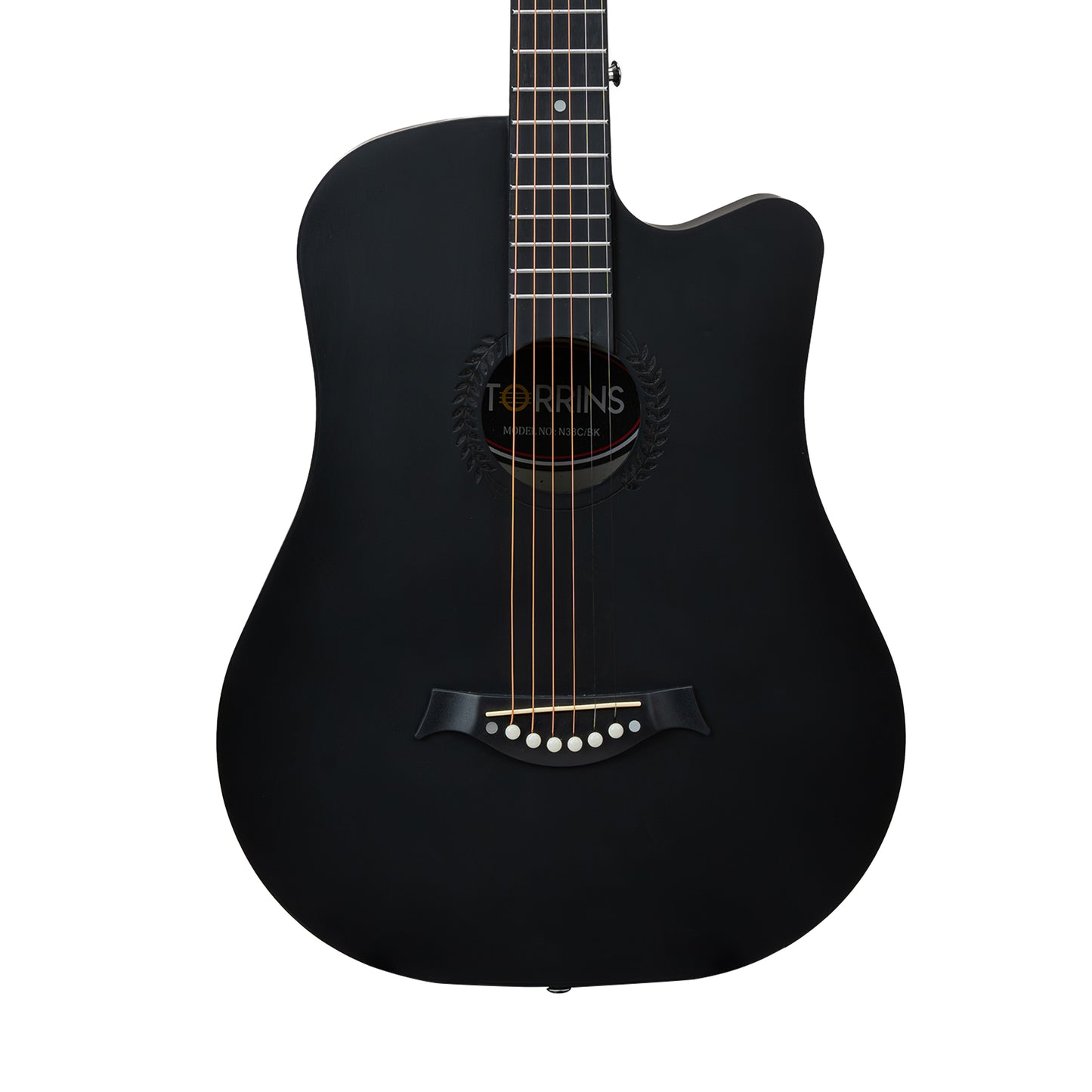 Torrins Spark Series Acoustic Guitar: N38C | Matte Finish