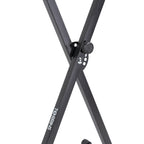 Torrins Adjustable Keyboard Stand – Heavy-Duty Portable Stand with Height Adjustment & Secure Locking Straps