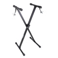 Torrins Adjustable Keyboard Stand – Heavy-Duty Portable Stand with Height Adjustment & Secure Locking Straps