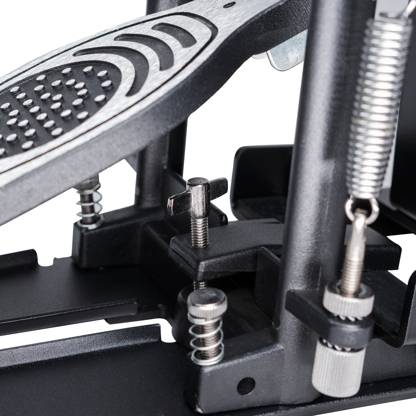 Single Bass Drum Pedal | Smooth Chain Drive, Adjustable Beater & Spring Tension | Heavy-Duty Metal Construction, Non-Slip Base | Fits Acoustic & Electronic Drum Kits