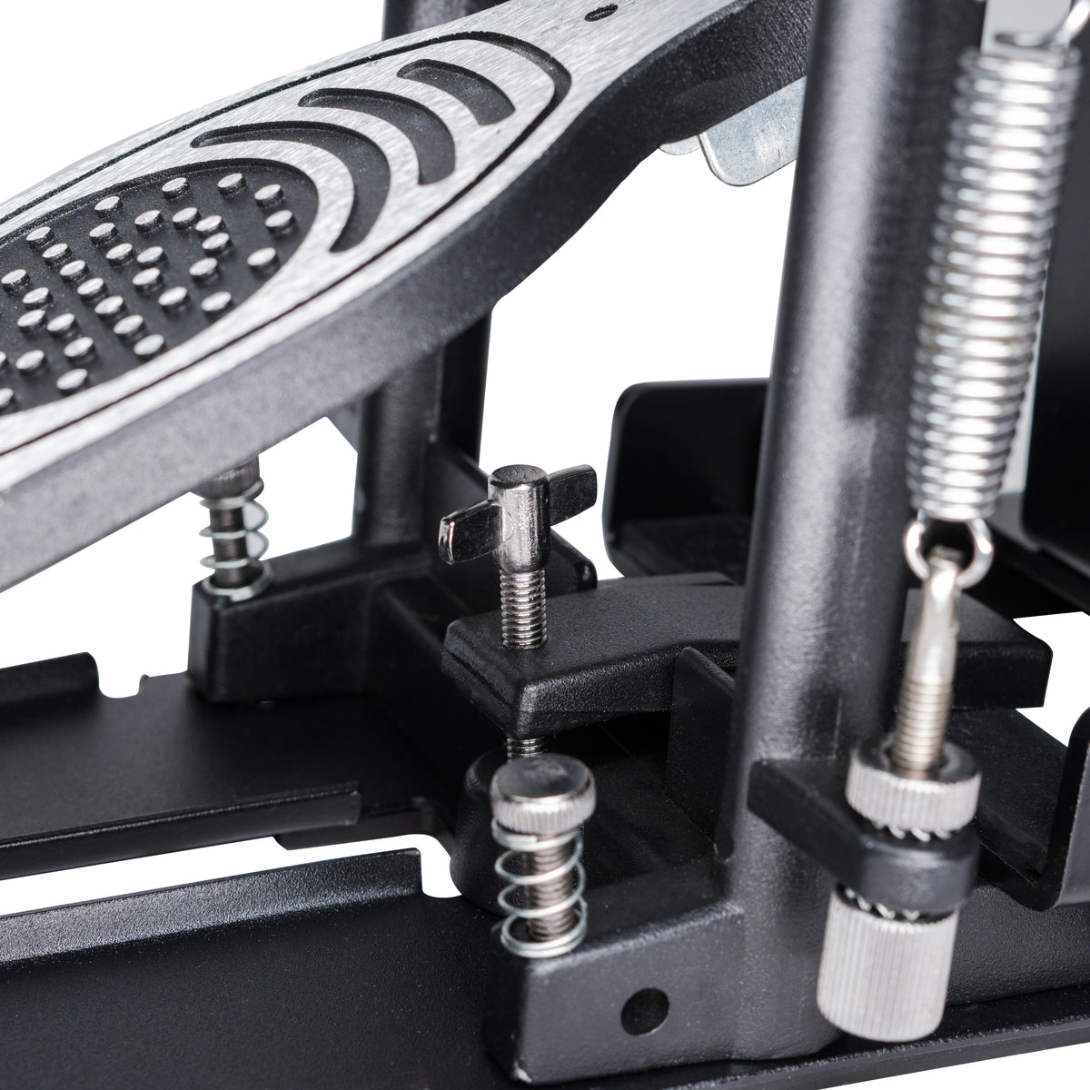 Single Bass Drum Pedal | Smooth Chain Drive, Adjustable Beater & Spring Tension | Heavy-Duty Metal Construction, Non-Slip Base | Fits Acoustic & Electronic Drum Kits