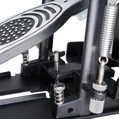 Single Bass Drum Pedal | Smooth Chain Drive, Adjustable Beater & Spring Tension | Heavy-Duty Metal Construction, Non-Slip Base | Fits Acoustic & Electronic Drum Kits