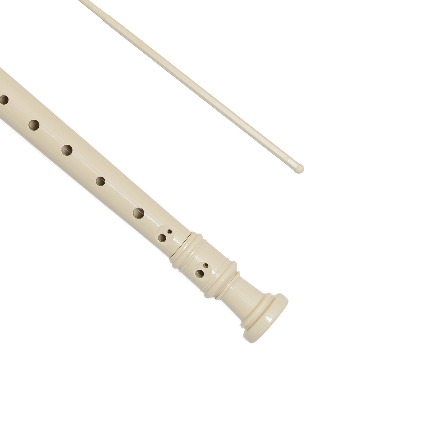 Torrins Claró Descant Recorder (German Fingering) – Beginner Recorder Flute with Cleaning Rod & Fingering Chart