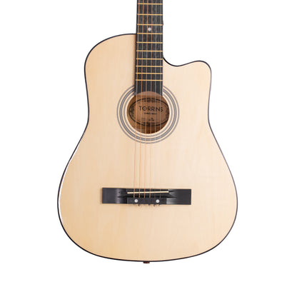 Torrins Beginner Series Acoustic Guitar: T38 - Beige | Glossy Finish