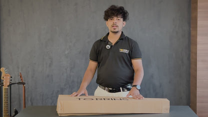 Torrins Beginner Series Acoustic Guitar: T38 -Violet | Glossy Finish