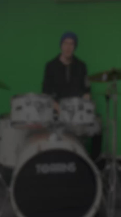 Torrins TempoX Series Acoustic Drum Kit with Hardware, Cymbals, High Hat & Throne