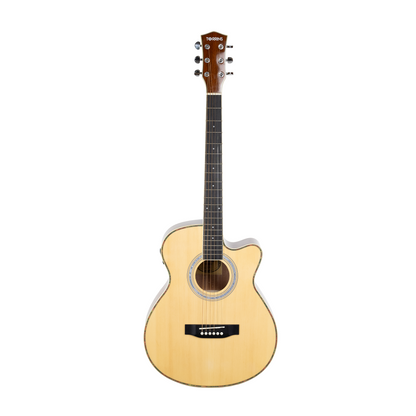Torrins Semi-Acoustic Guitar - 30C/31C, 6-String Mahogany Guitar with Scientific Wood Fretboard