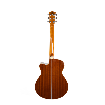 Torrins Semi-Acoustic Guitar - 30C/31C, 6-String Mahogany Guitar with Scientific Wood Fretboard