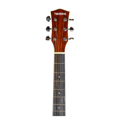 Torrins Semi-Acoustic Guitar - 30C/31C, 6-String Mahogany Guitar with Scientific Wood Fretboard