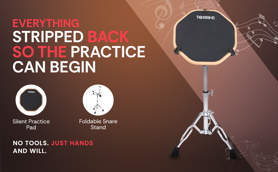 Torrins Drum Practice Pad