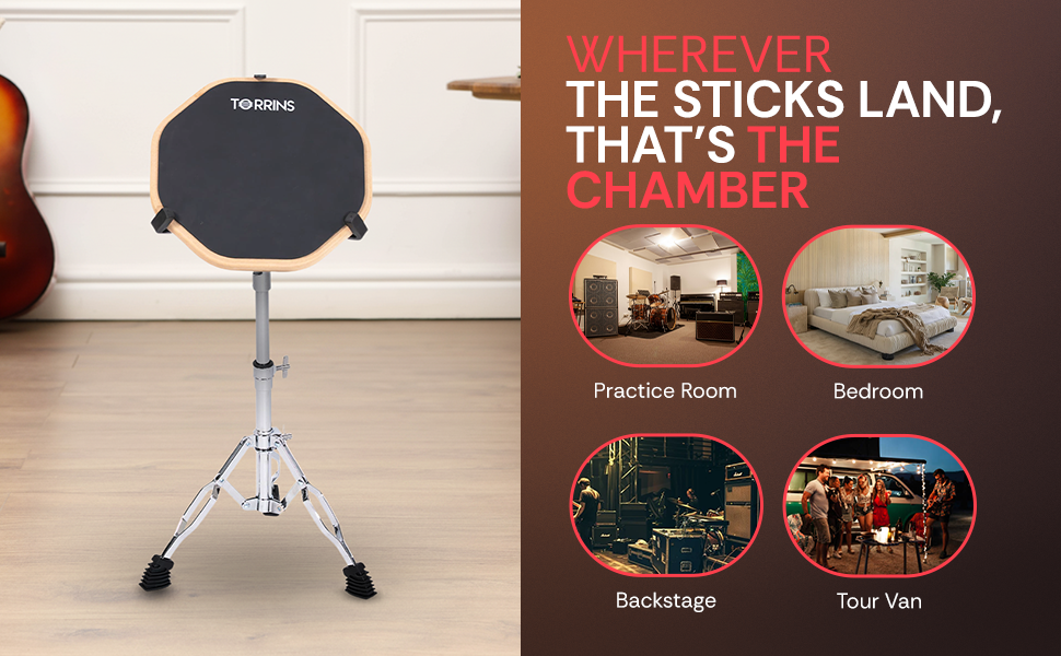 Torrins Drum Practice Pad